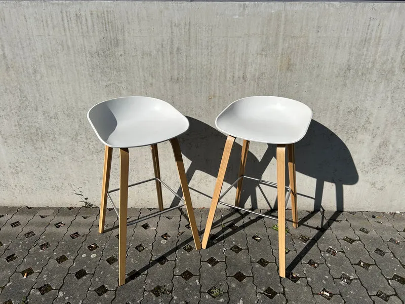 HAY About a Stool AAS 32 Barhocker Weiß