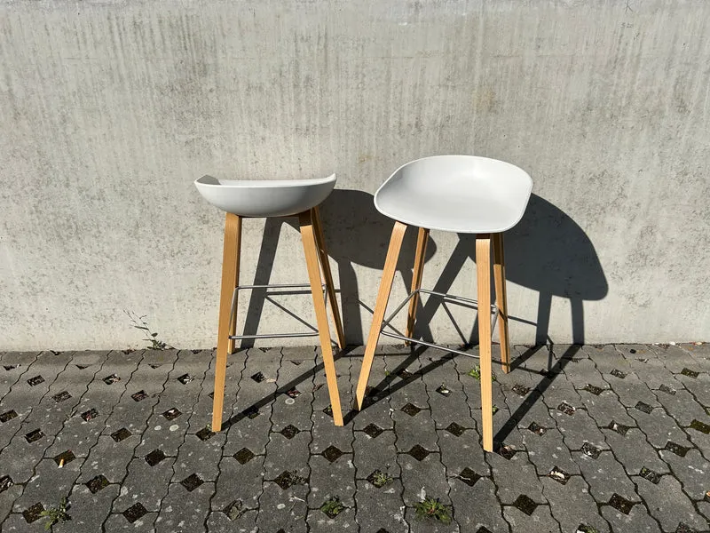 HAY About a Stool AAS 32 Barhocker Weiß