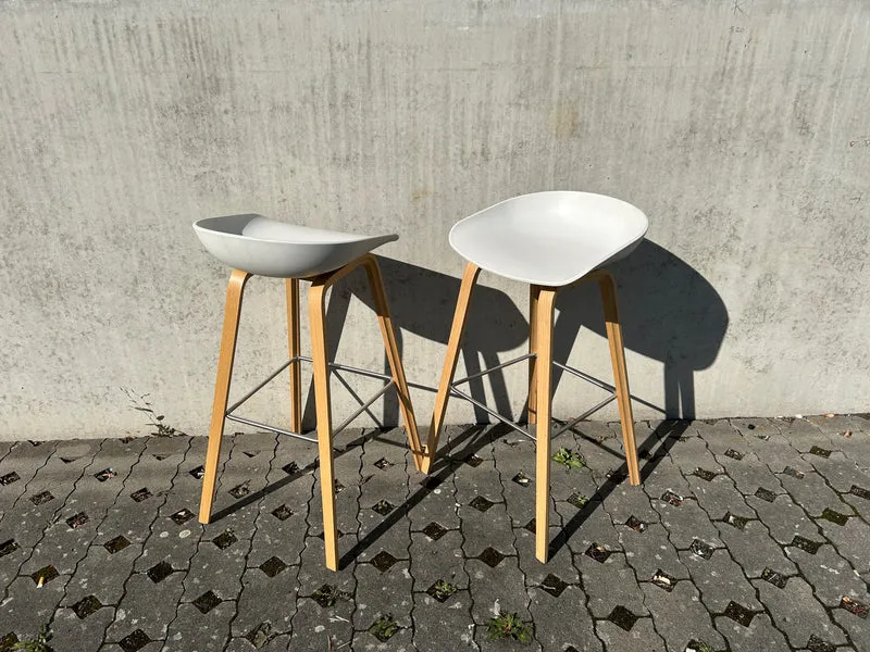 HAY About a Stool AAS 32 Barhocker Weiß