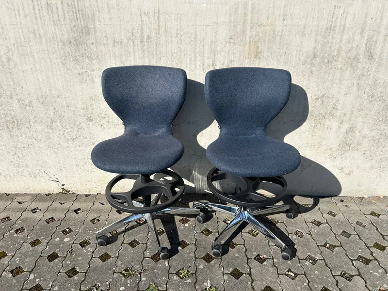 VS Verner Panton Bürodrehstuhl Grün,Blau,Grau,Rot
