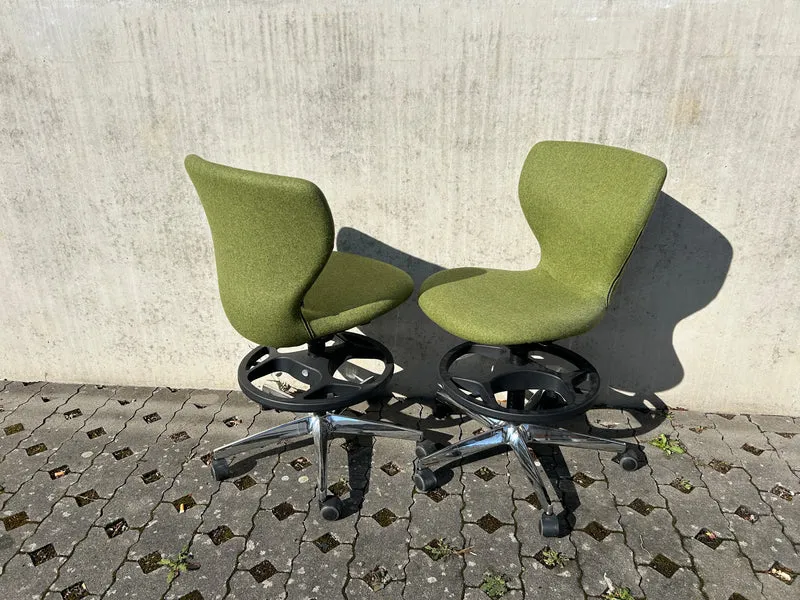 VS Verner Panton Bürodrehstuhl Grün,Blau,Grau,Rot