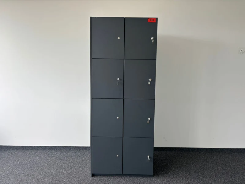 Palmberg Prisma 2 Schließfachschrank Anthrazit