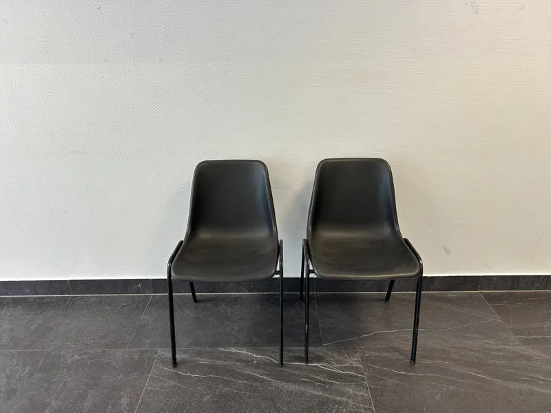 Stapelstuhl Konferenzstuhl Schwarz