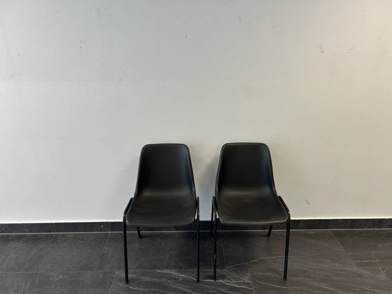 Stapelstuhl Konferenzstuhl Schwarz