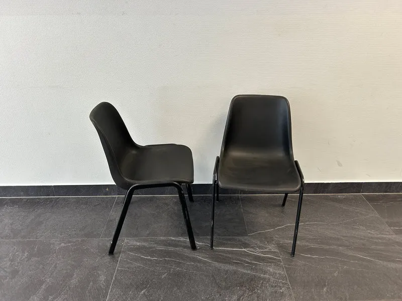 Stapelstuhl Konferenzstuhl Schwarz