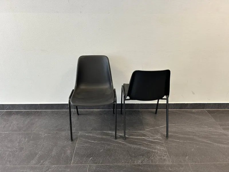 Stapelstuhl Konferenzstuhl Schwarz