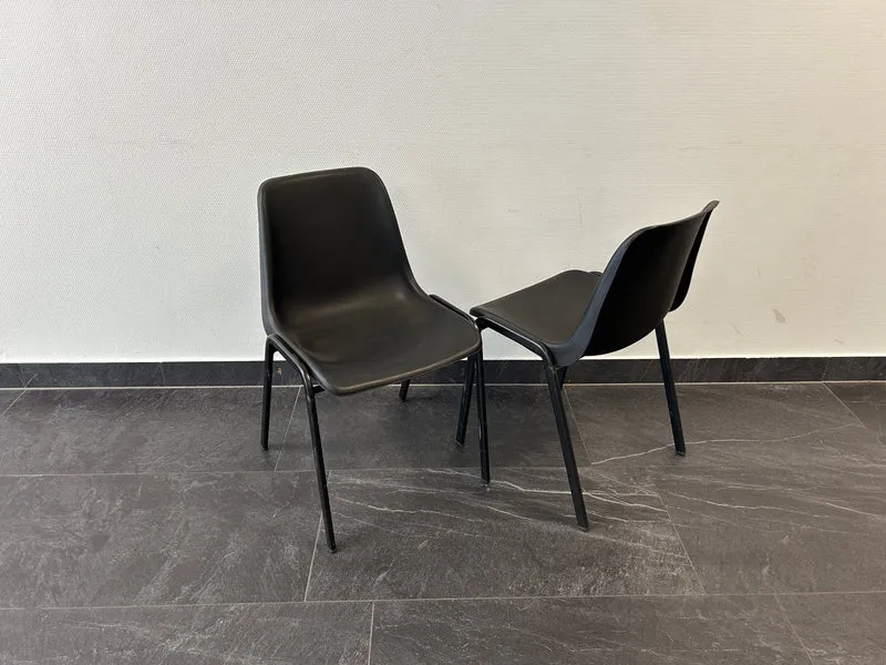Stapelstuhl Konferenzstuhl Schwarz