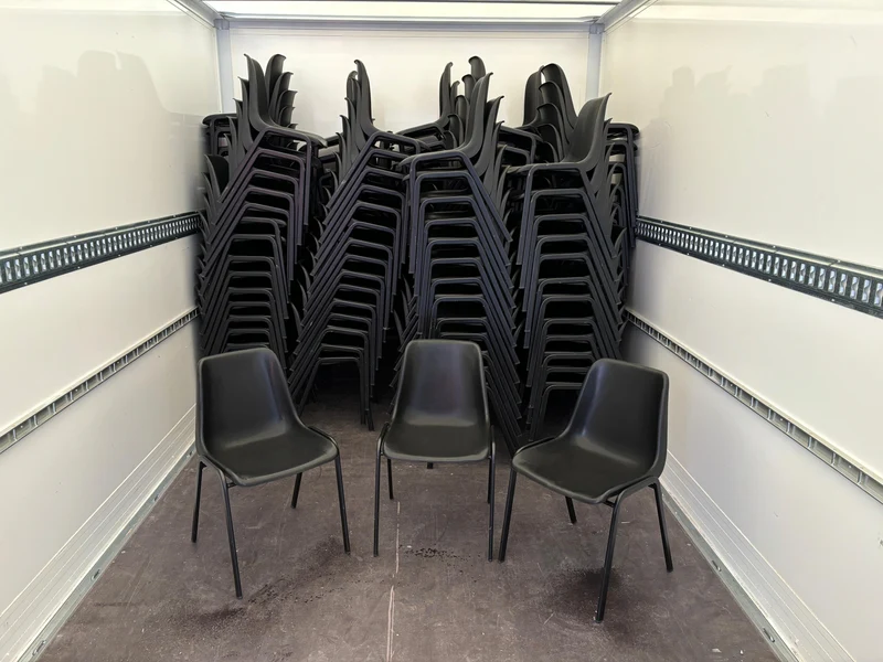 Stapelstuhl Konferenzstuhl Schwarz