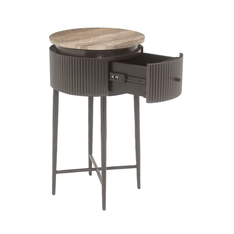 Richmond Interiors – Beistelltisch Russo Brown