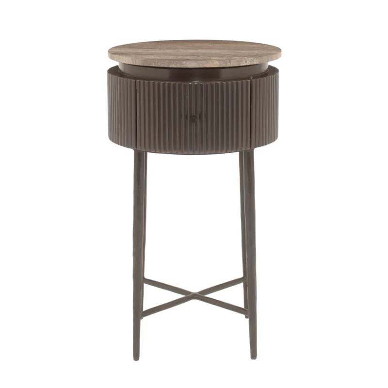 Richmond Interiors – Beistelltisch Russo Brown