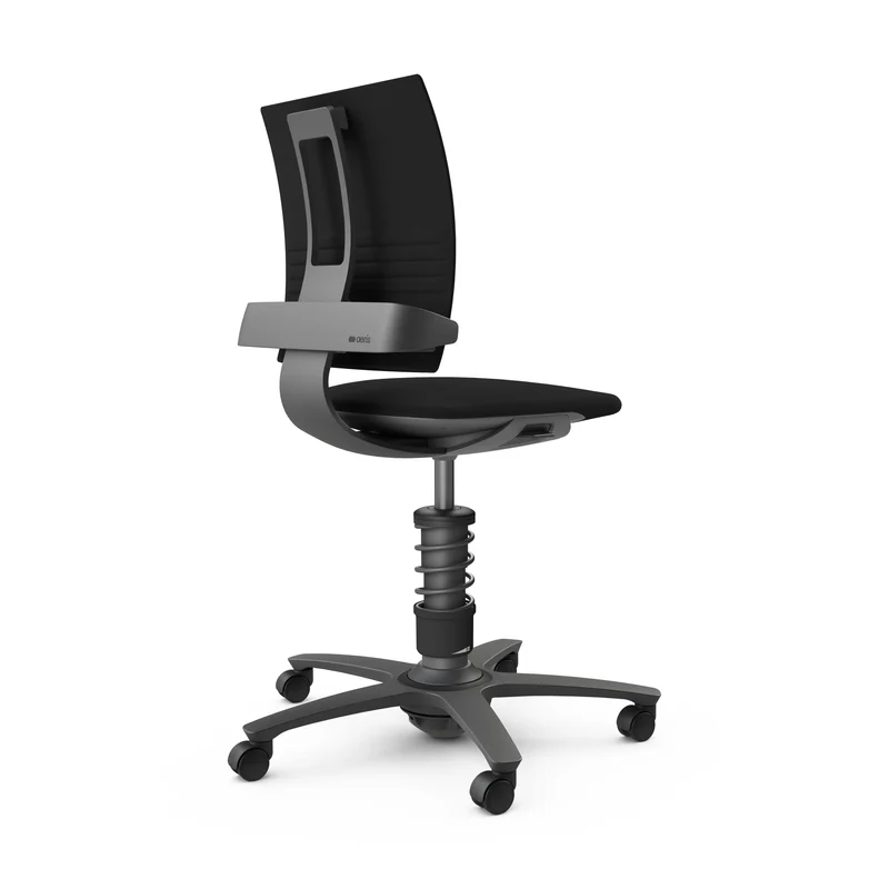 Aeris 3Dee Bürostuhl mit Bezug Select Wolle in schwarz