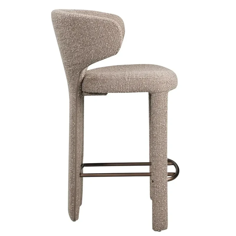 Richmond Interiors Thekenstuhl Viola mocca chunky