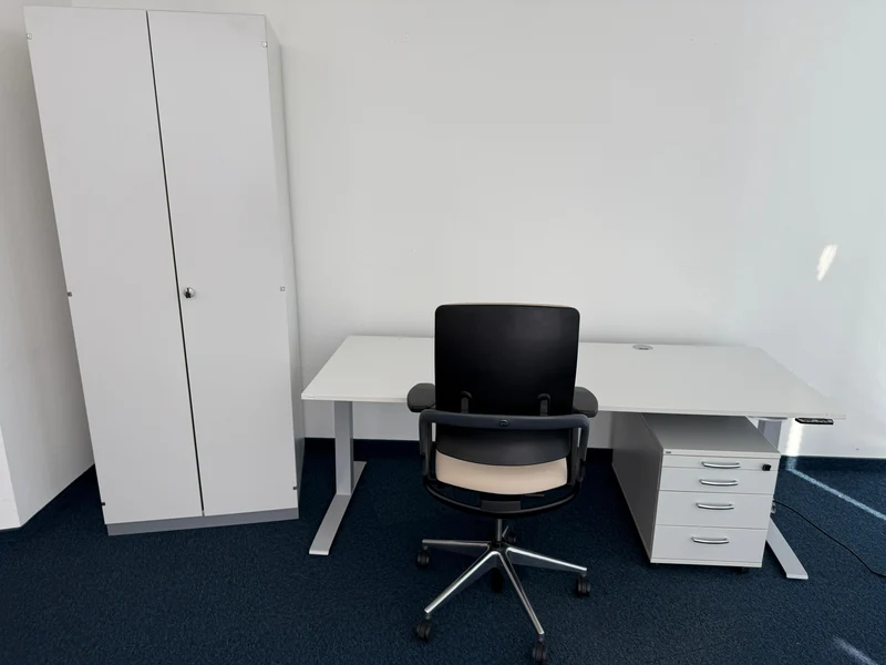Nowy Style elektrisch höhenverstellbarer Schreibtisch Weiß