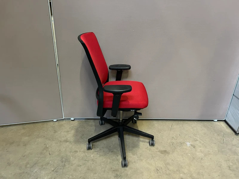Gispen Bürodrehstuhl Rot