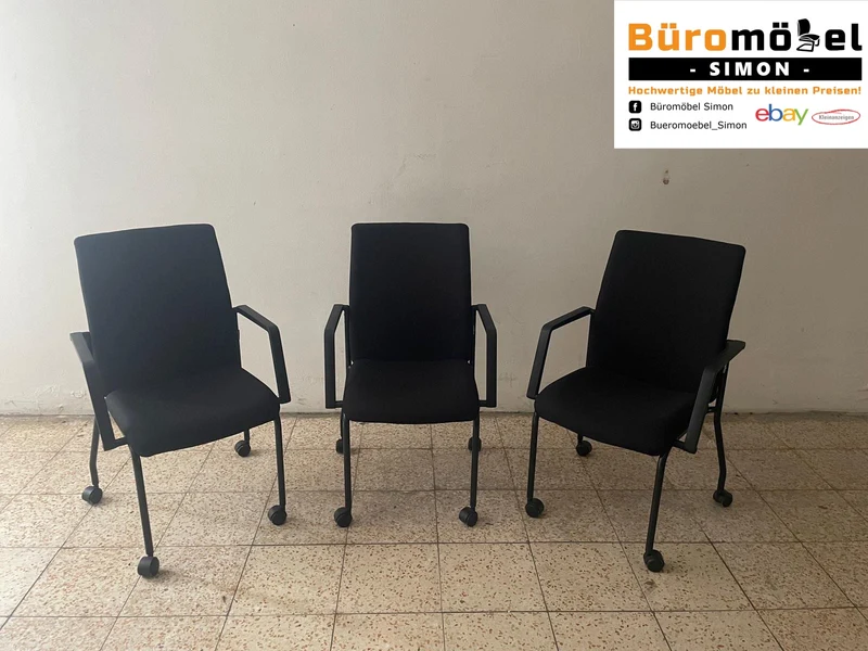 Dauphin Konferenzstuhl auf Rollen