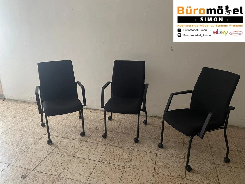Dauphin Konferenzstuhl auf Rollen