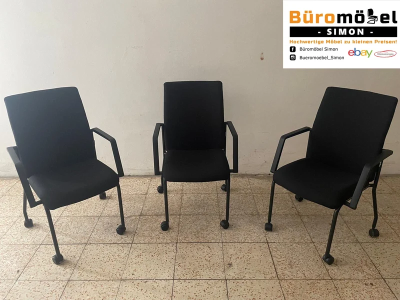 Dauphin Konferenzstuhl auf Rollen