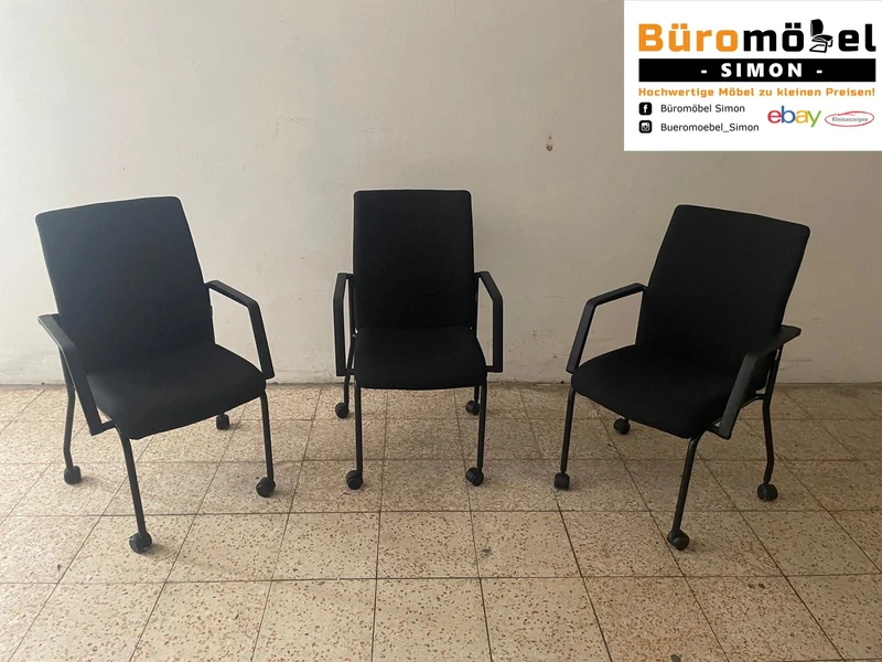 Dauphin Konferenzstuhl auf Rollen