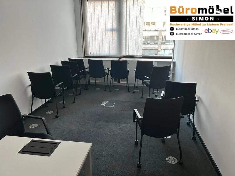 Dauphin Konferenzstuhl auf Rollen