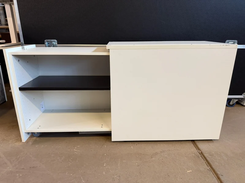 Steelcase Apothekerschrank 2OH Weiß