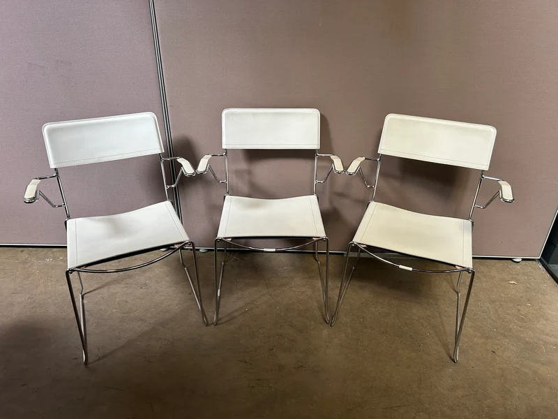Konferenzstuhl Weiß