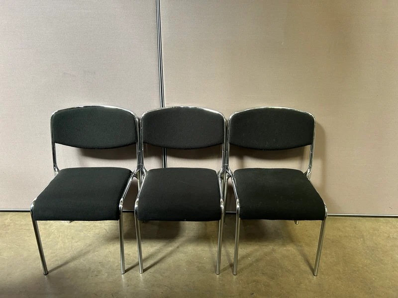 Konferenzstuhl Schwarz