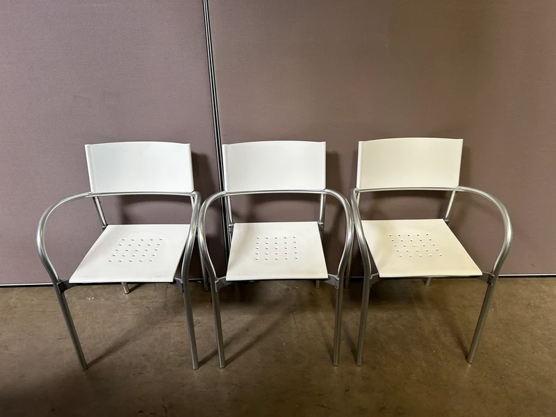 Konferenzstuhl Weiß