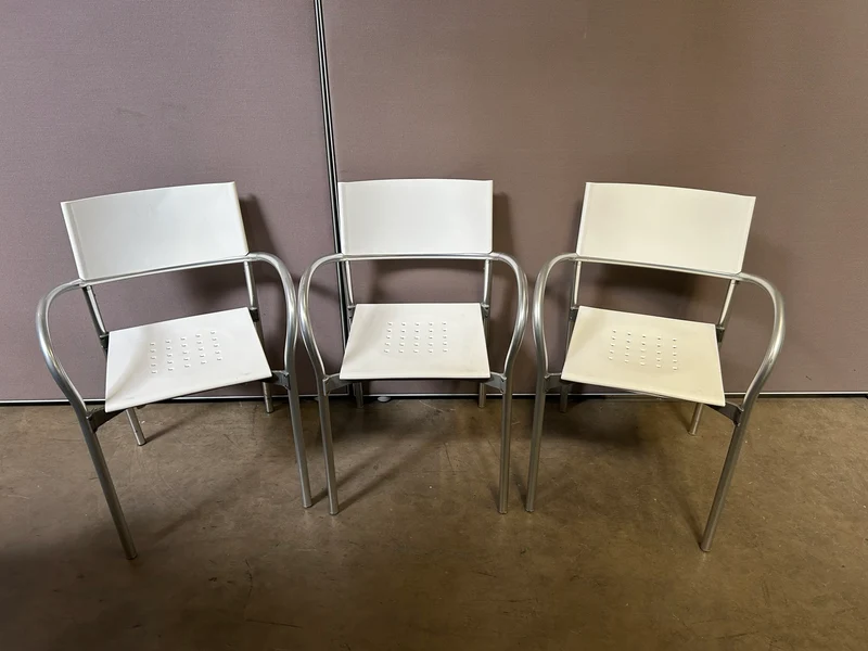 Konferenzstuhl Weiß