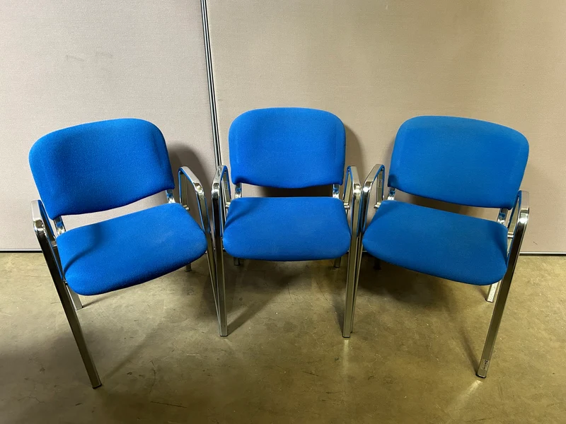 Konferenzstuhl Blau