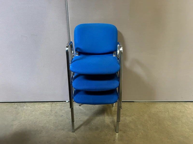 Konferenzstuhl Blau