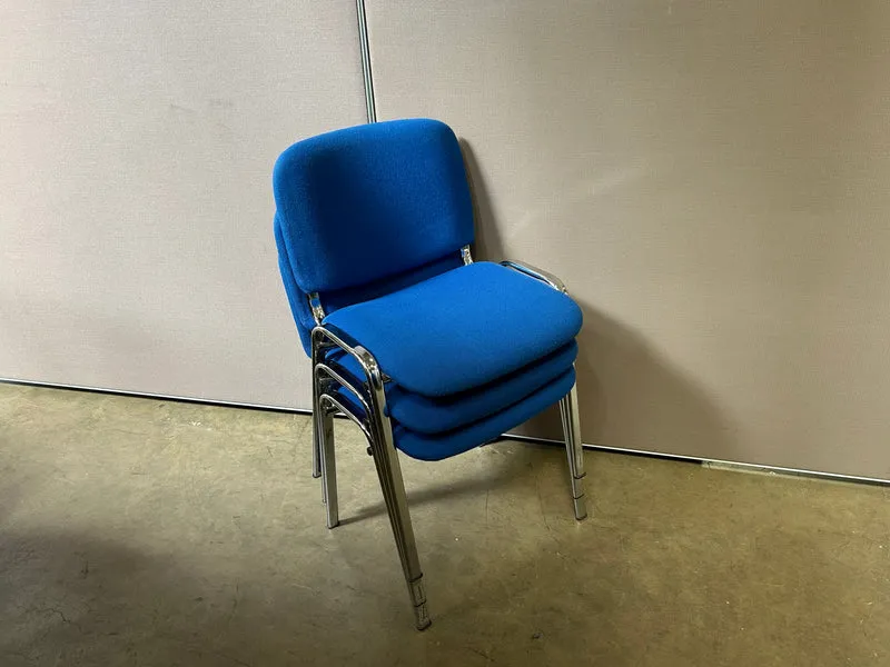 Konferenzstuhl Blau