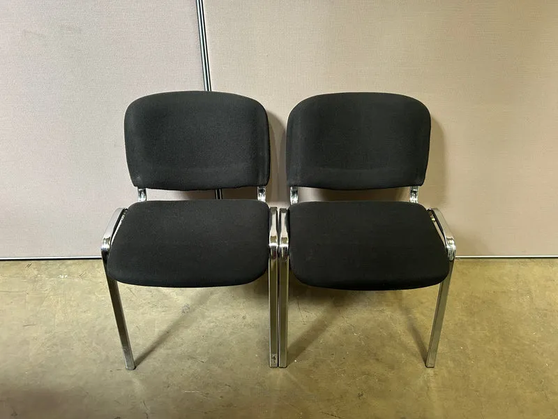 Konferenzstuhl Schwarz