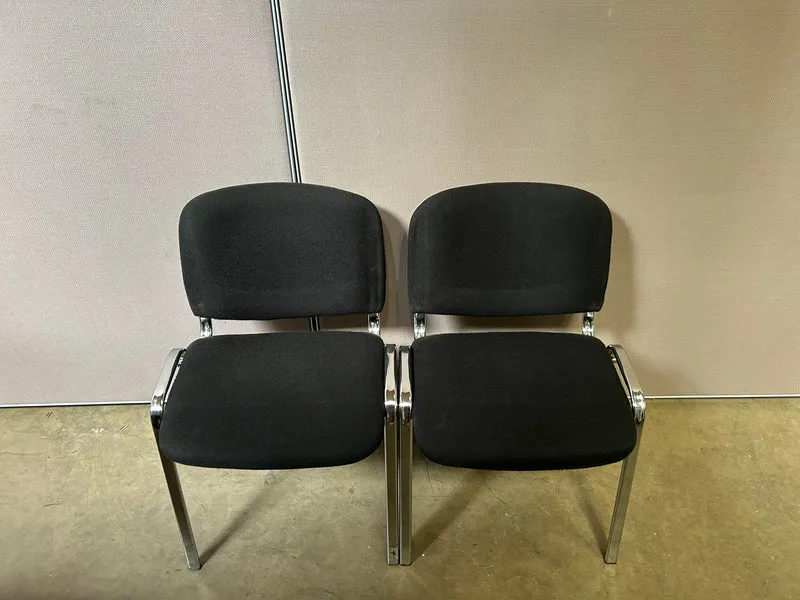 Konferenzstuhl Schwarz