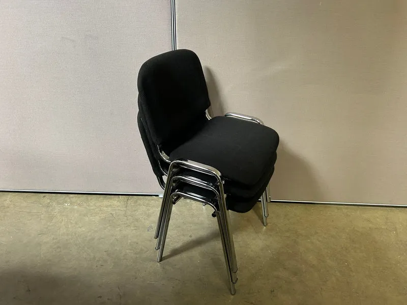 Konferenzstuhl Schwarz