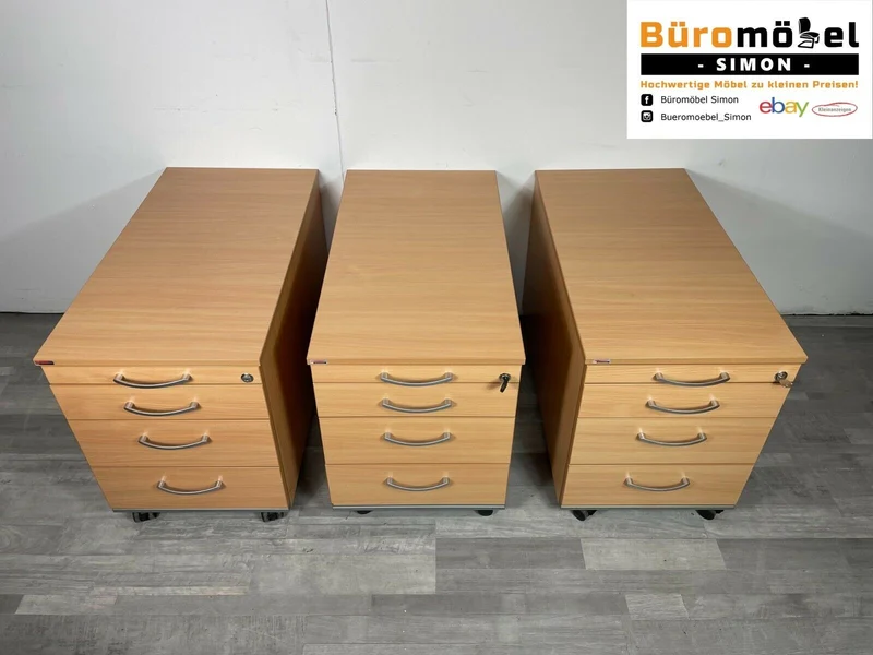 Assmann Rollcontainer Buche