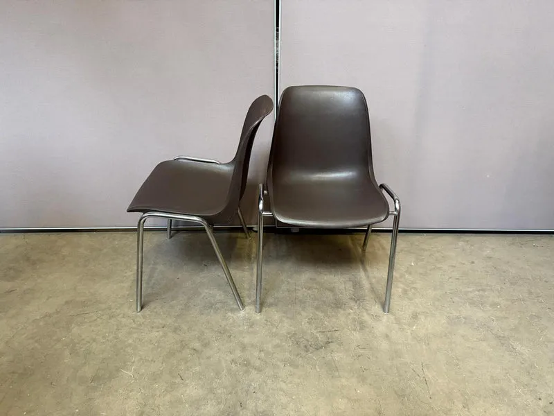 Konferenzstuhl Braun