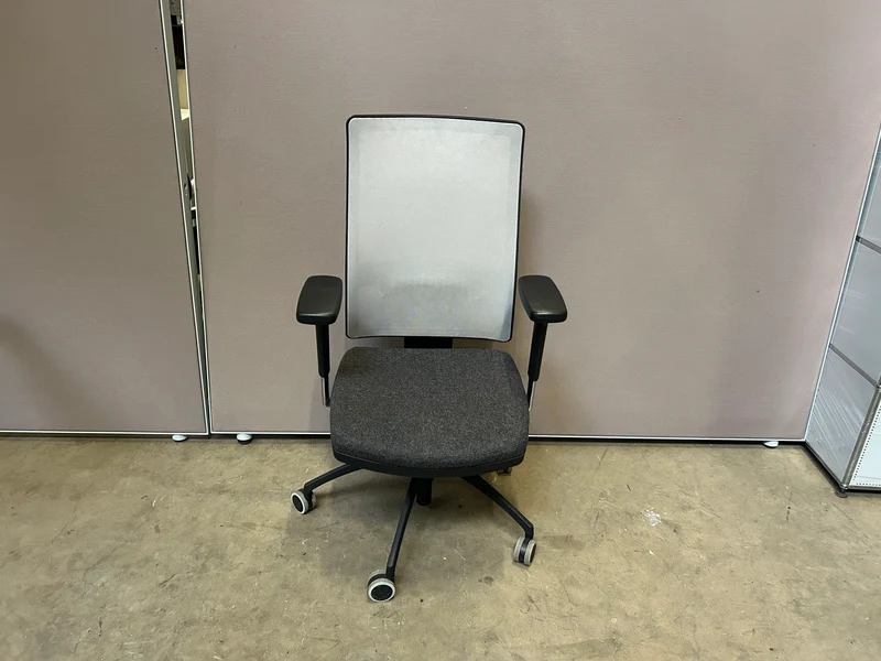 Bürodrehstuhl Schwarz/Weiß