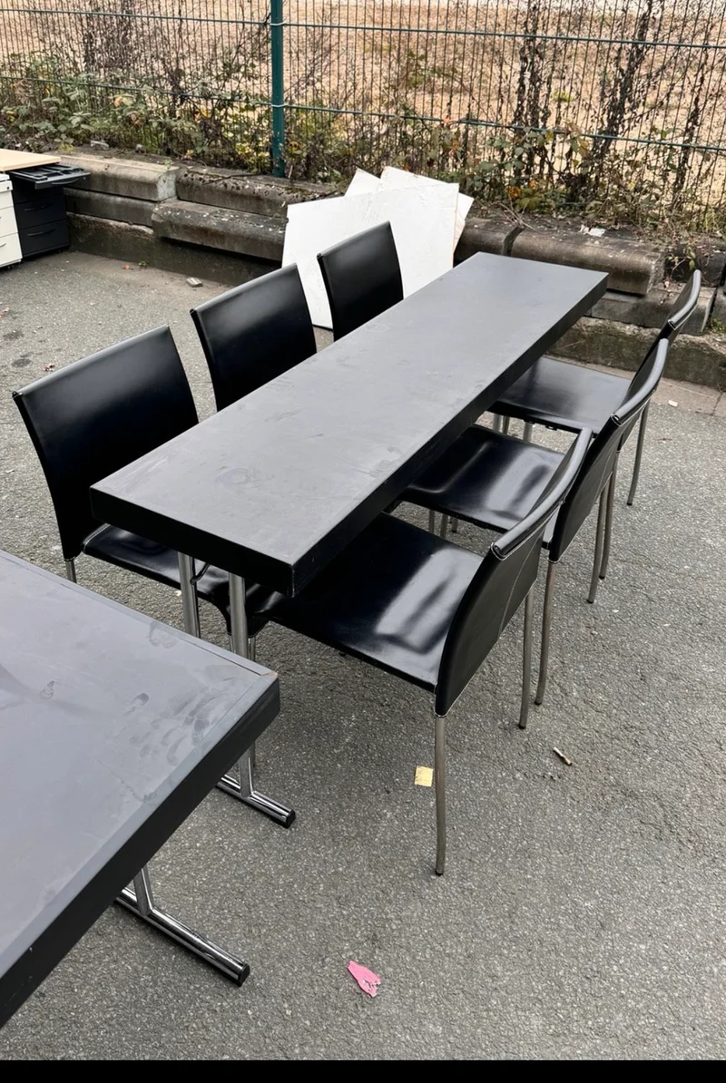 Klapptisch Schwarz