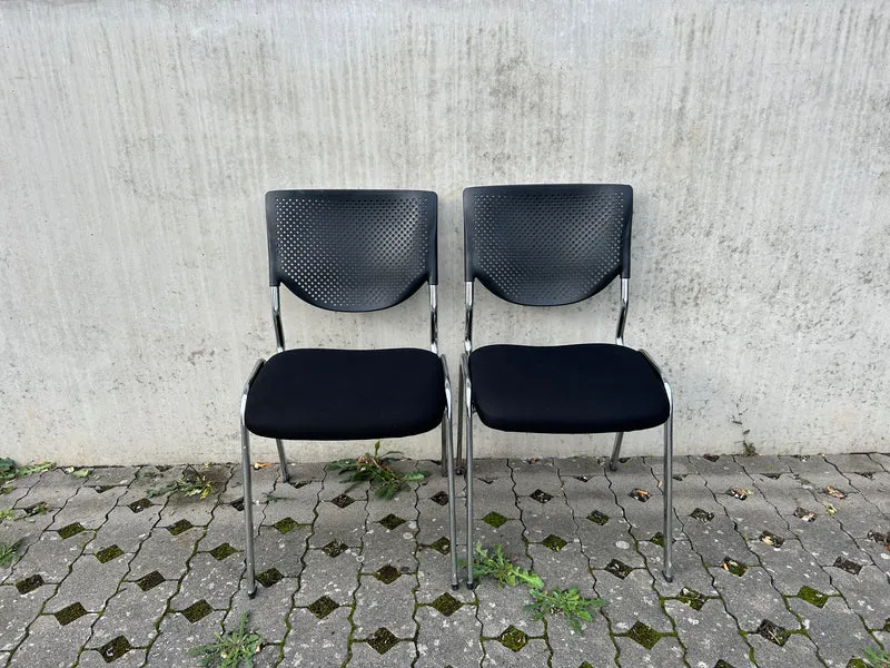 Heute-wohnen Konferenzstuhl Schwarz