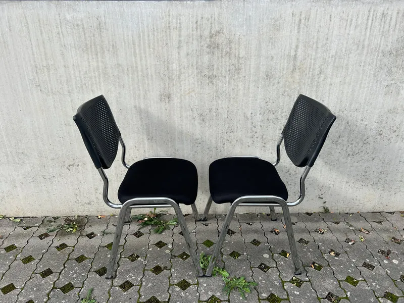 Heute-wohnen Konferenzstuhl Schwarz