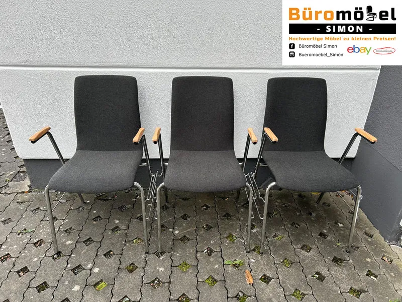 GSM Saller Konferenzstuhl Anthrazit