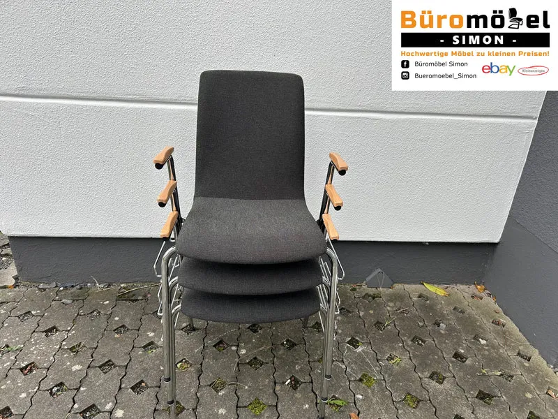 GSM Saller Konferenzstuhl Anthrazit