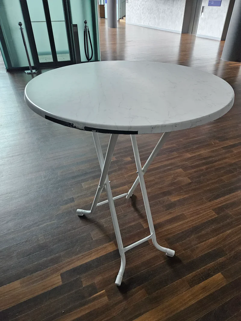 Stehtisch Klapptisch Weiß