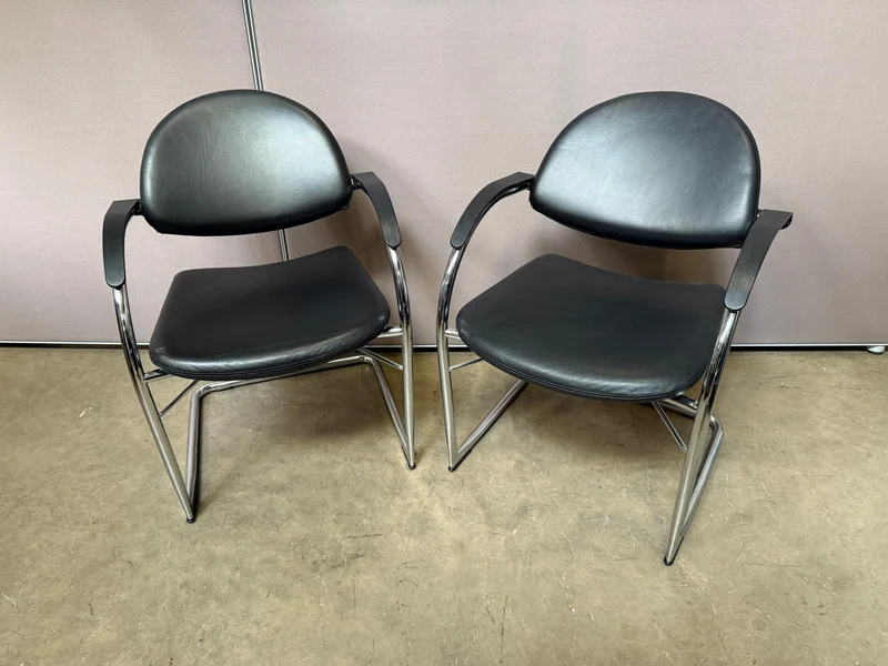 Vitra Leder Konferenzstuhl