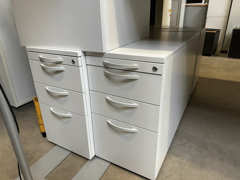 Steelcase Standcontainer Weiß