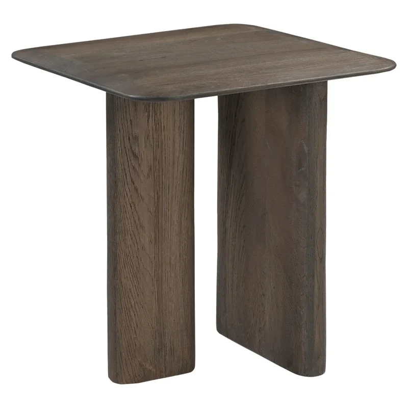 Richmond Interiors Beistelltisch Castello Smoked charchoal oak top