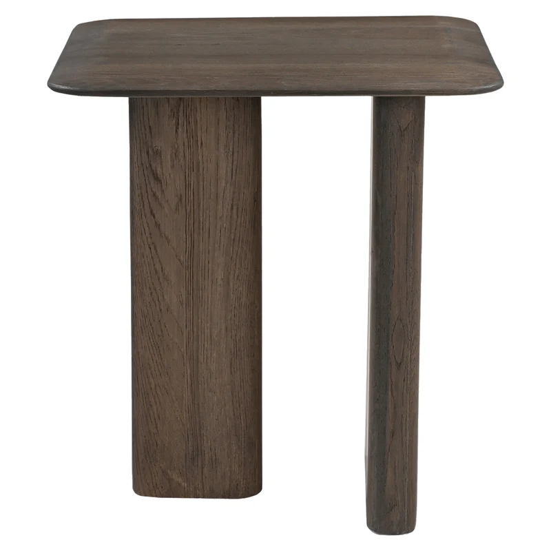 Richmond Interiors Beistelltisch Castello Smoked charchoal oak top