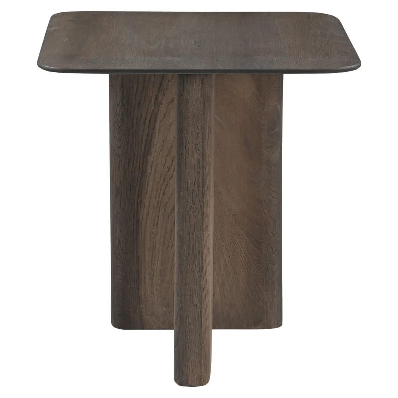 Richmond Interiors Beistelltisch Castello Smoked charchoal oak top