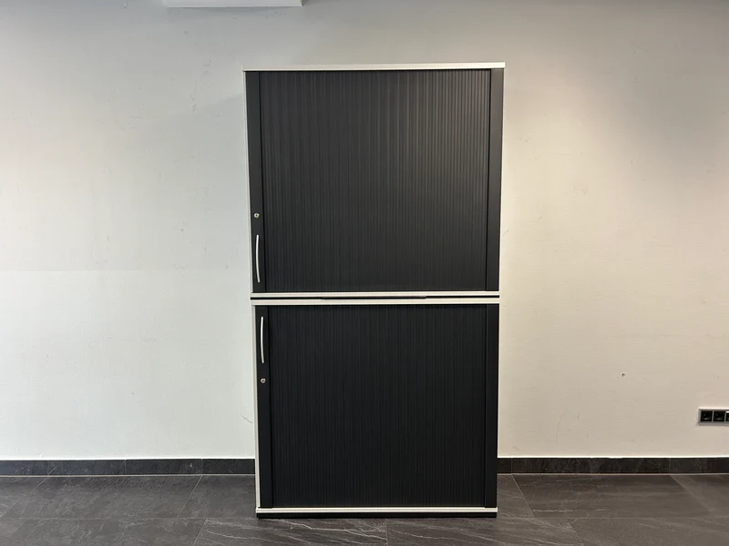 König & Neurath Sideboard Weiß / Schwarz 6OH
