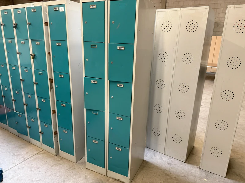 Schließfachschrank Blau
